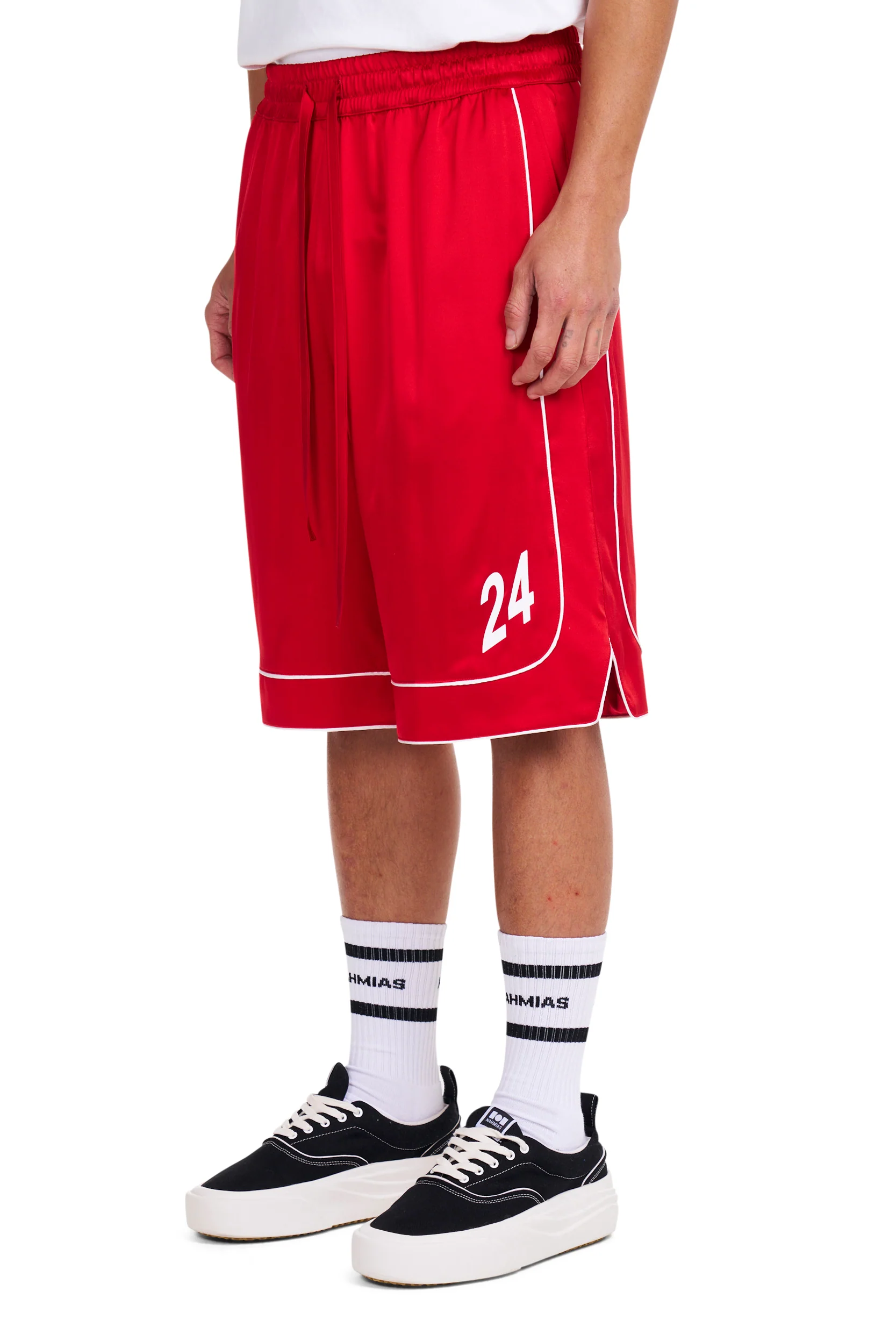 24 Silk Basketball Shorts - Image 2