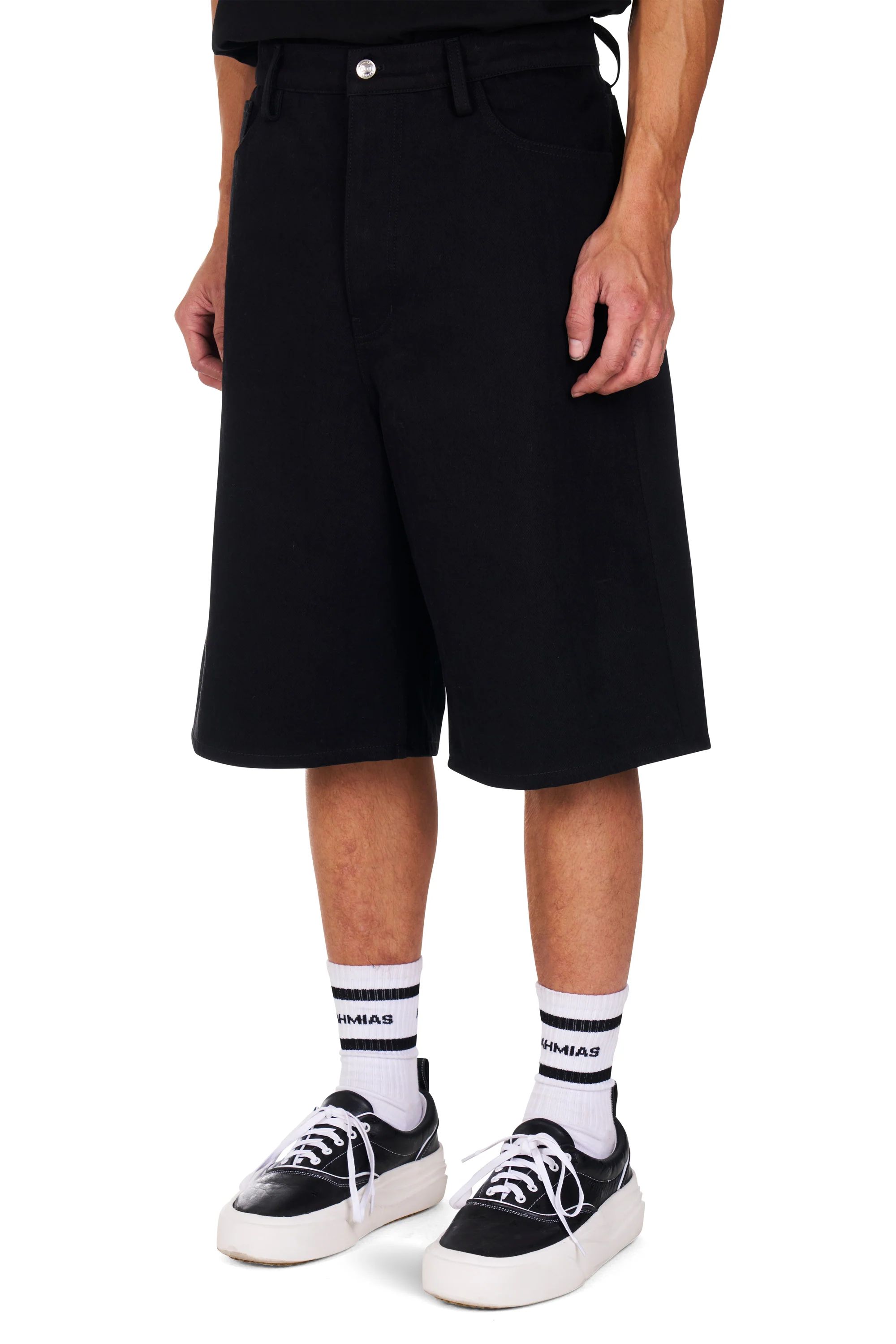Denim Baggy Carpenter Shorts - Image 2