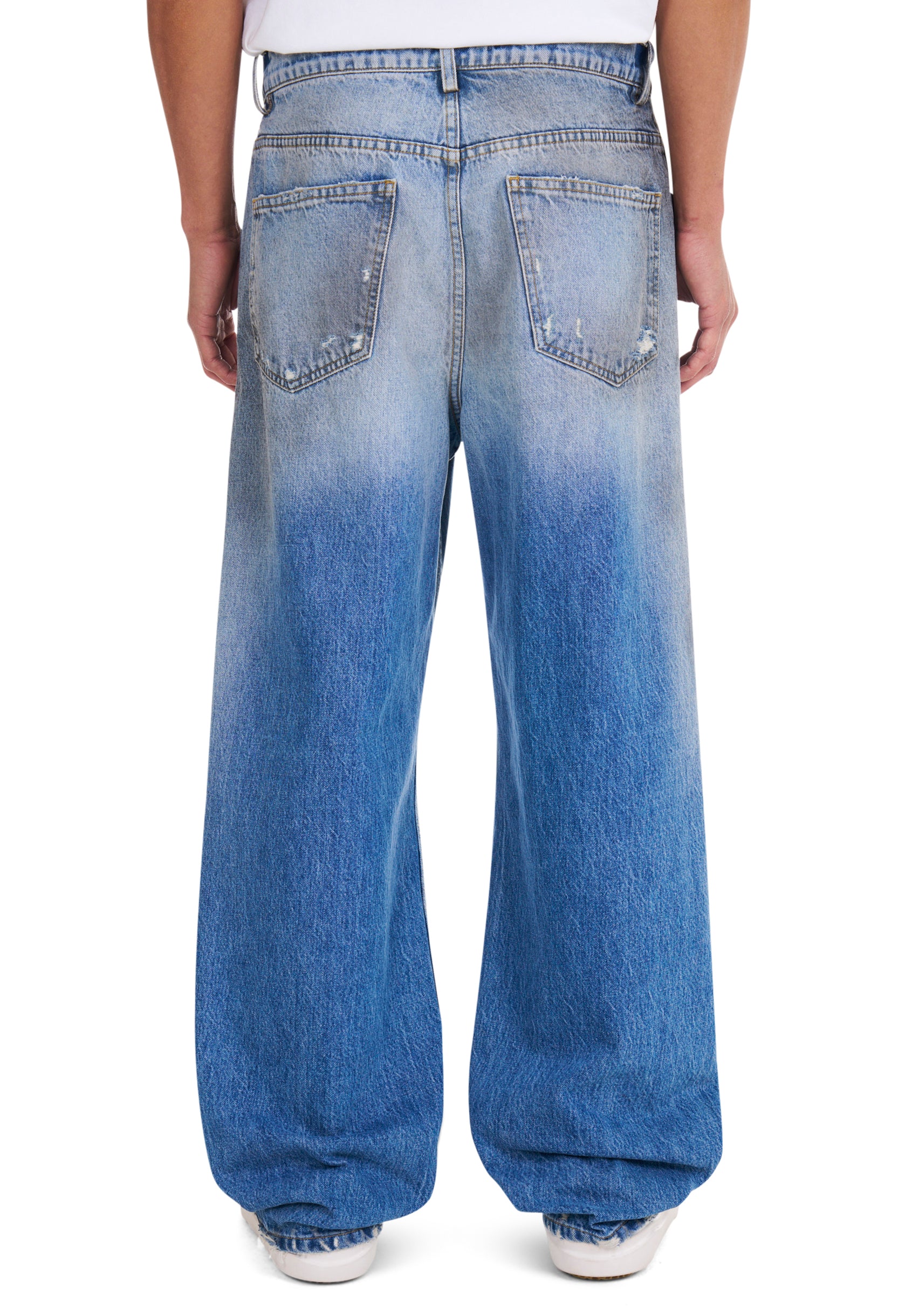 Dirty Wash Baggy Jeans - Image 3
