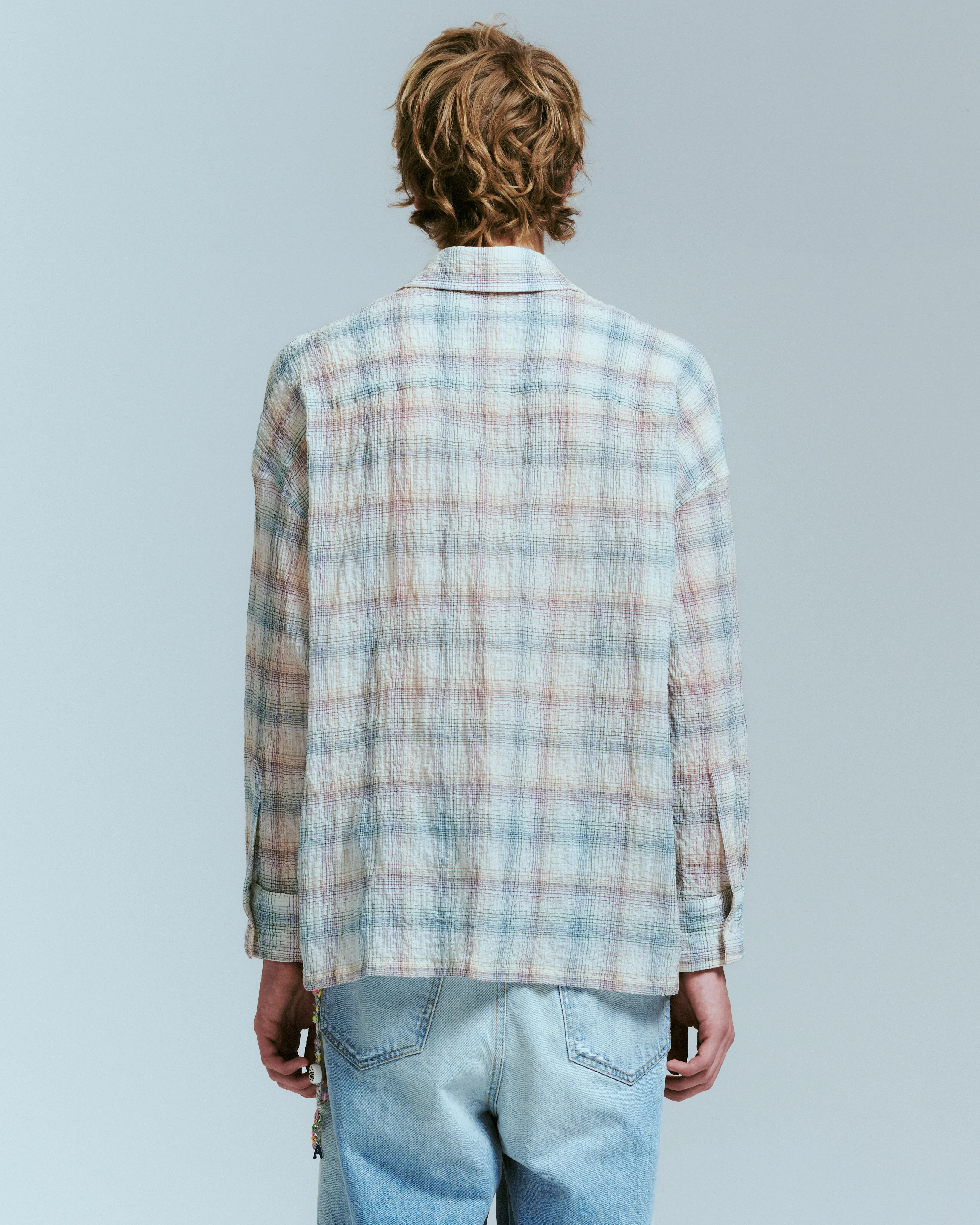 FEATHERWEIGHT PLAID LONG SLEEVE SHIRT - Image 3