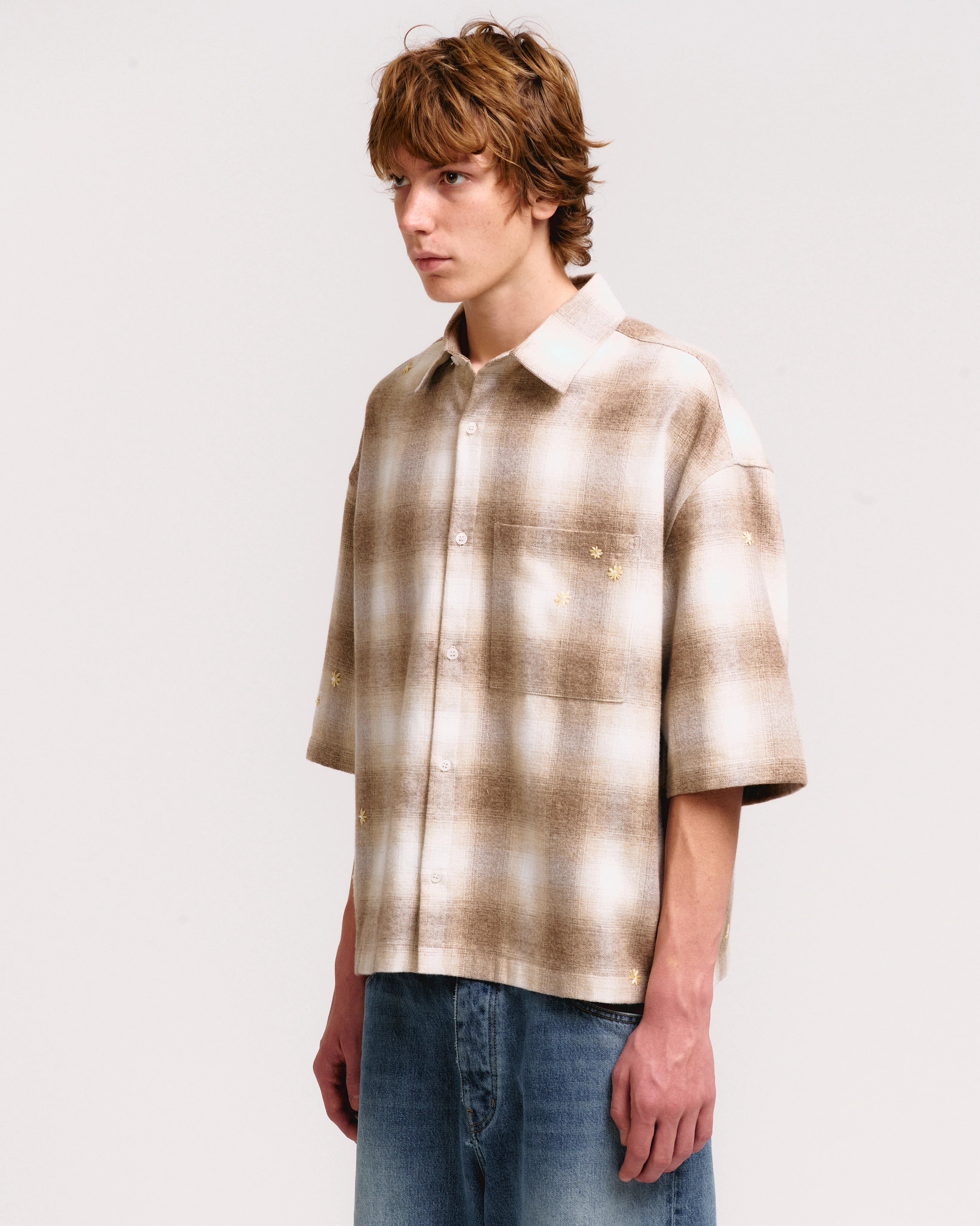 FLANNEL SS BUTTON UP - Image 2