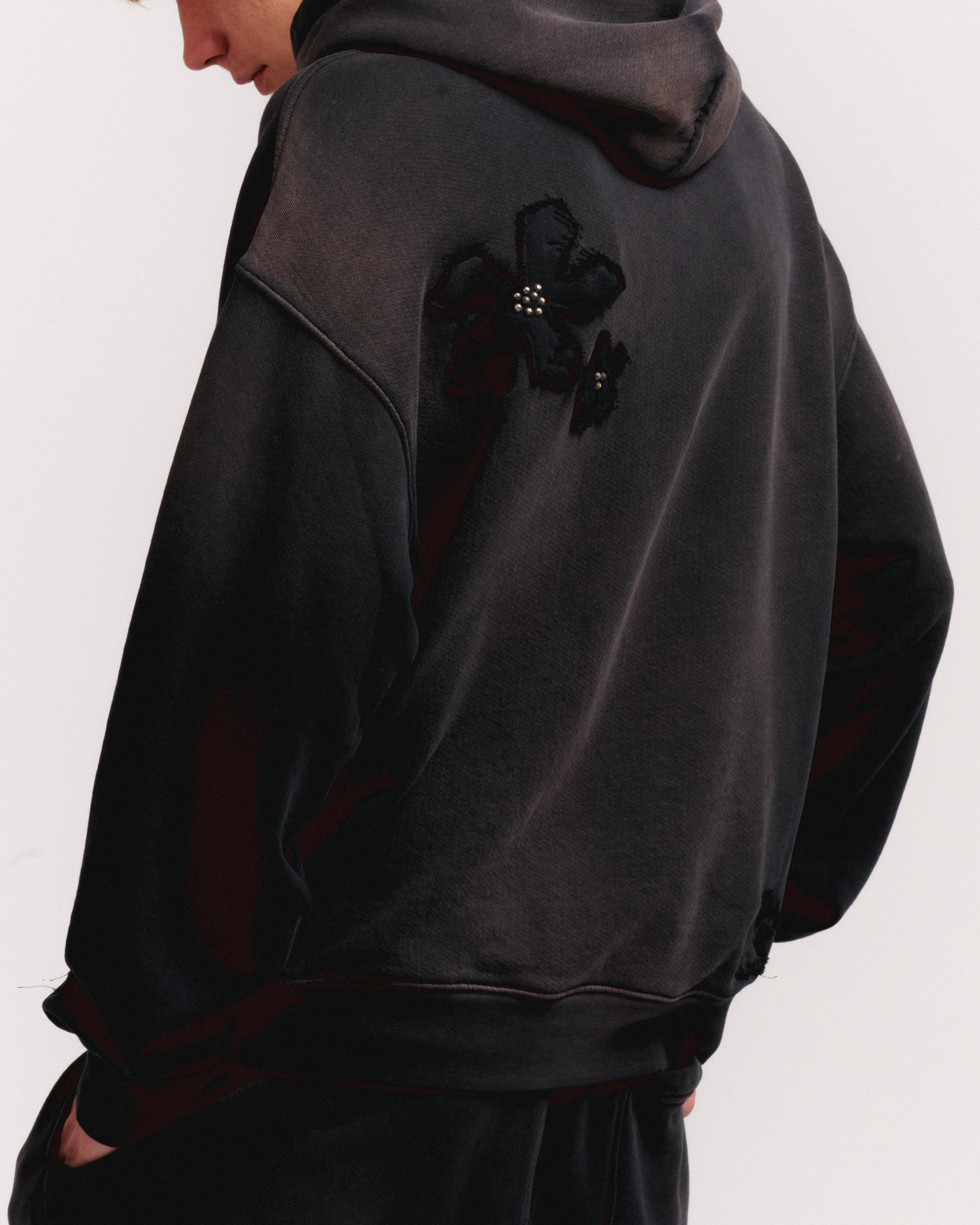 FLOWER PATCH HOODIE - Image 4