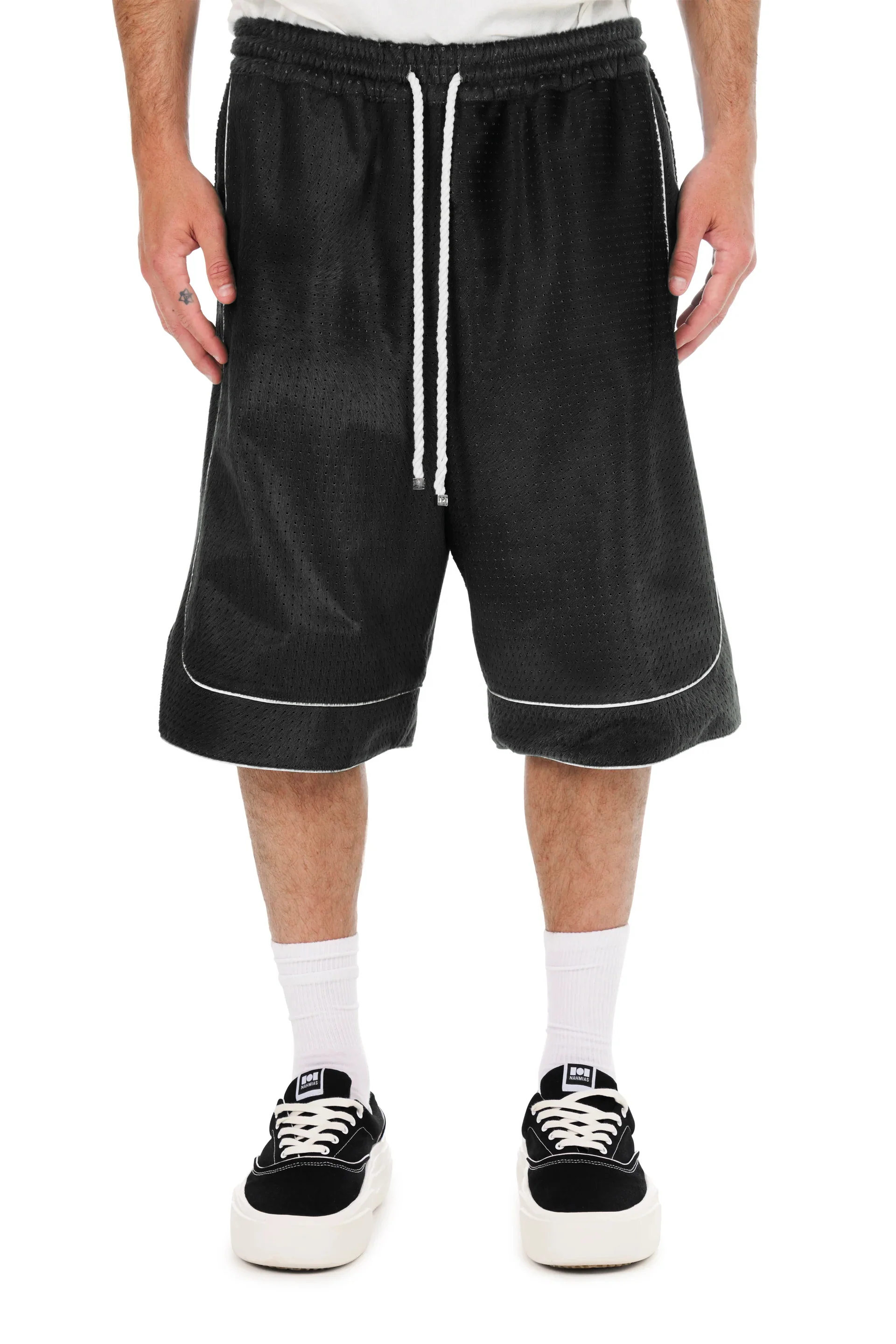 Leather Basketball Short