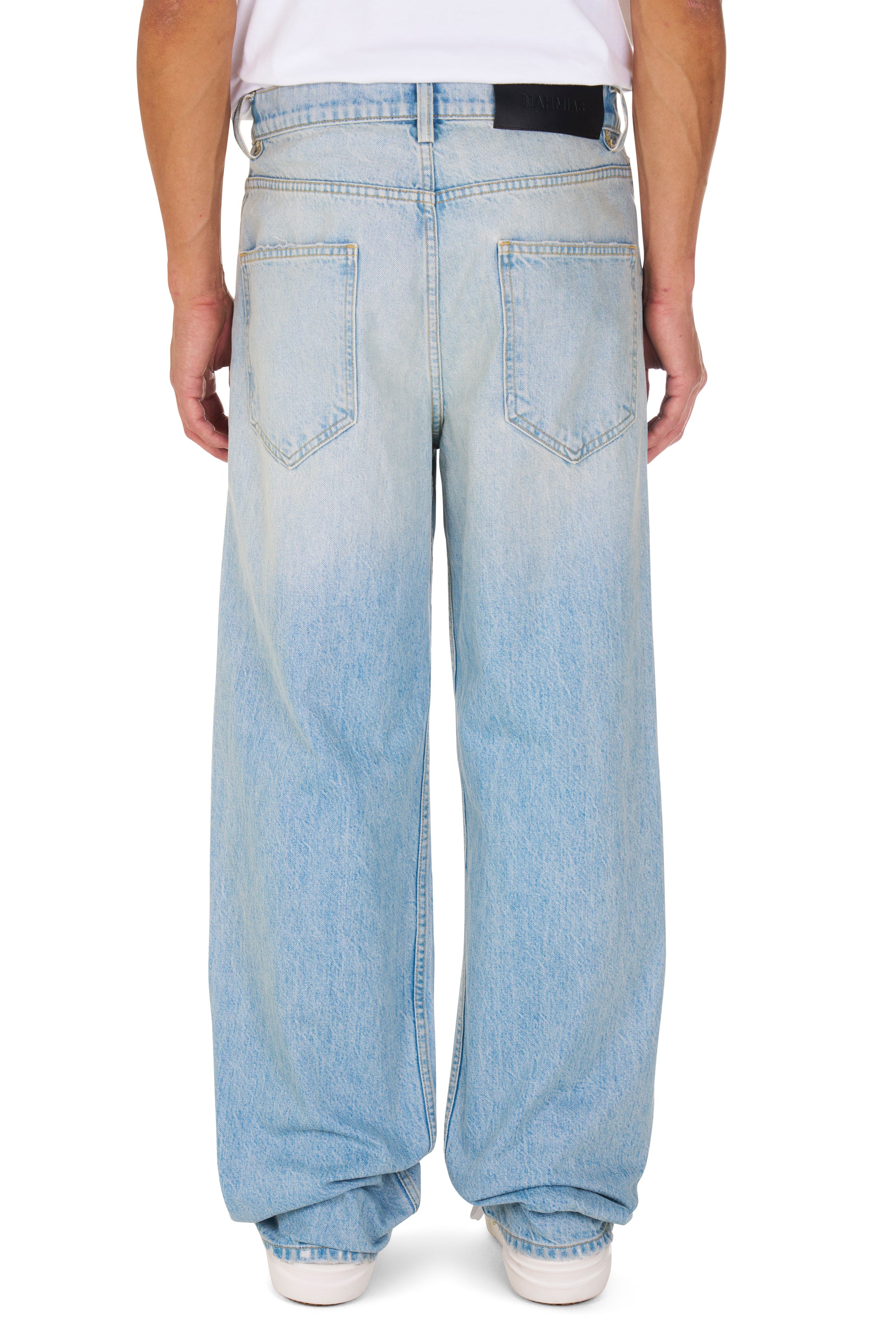 Light Wash Baggy Jeans - Image 3