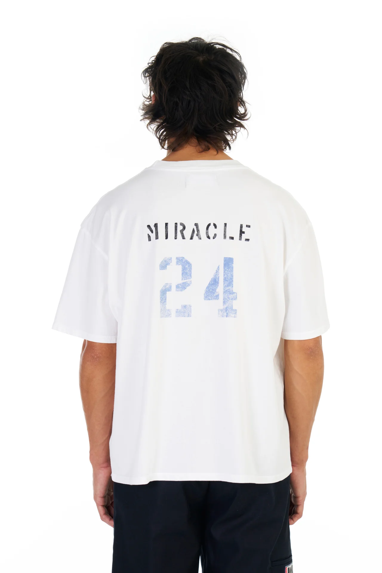 Miracle, A. Boxy T-shirt in White - Image 3