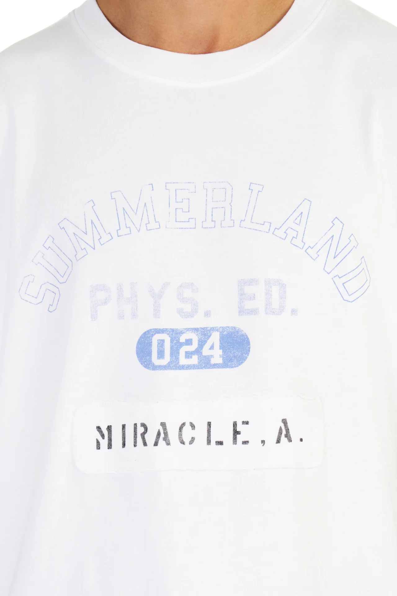 Miracle, A. Boxy T-shirt in White - Image 4