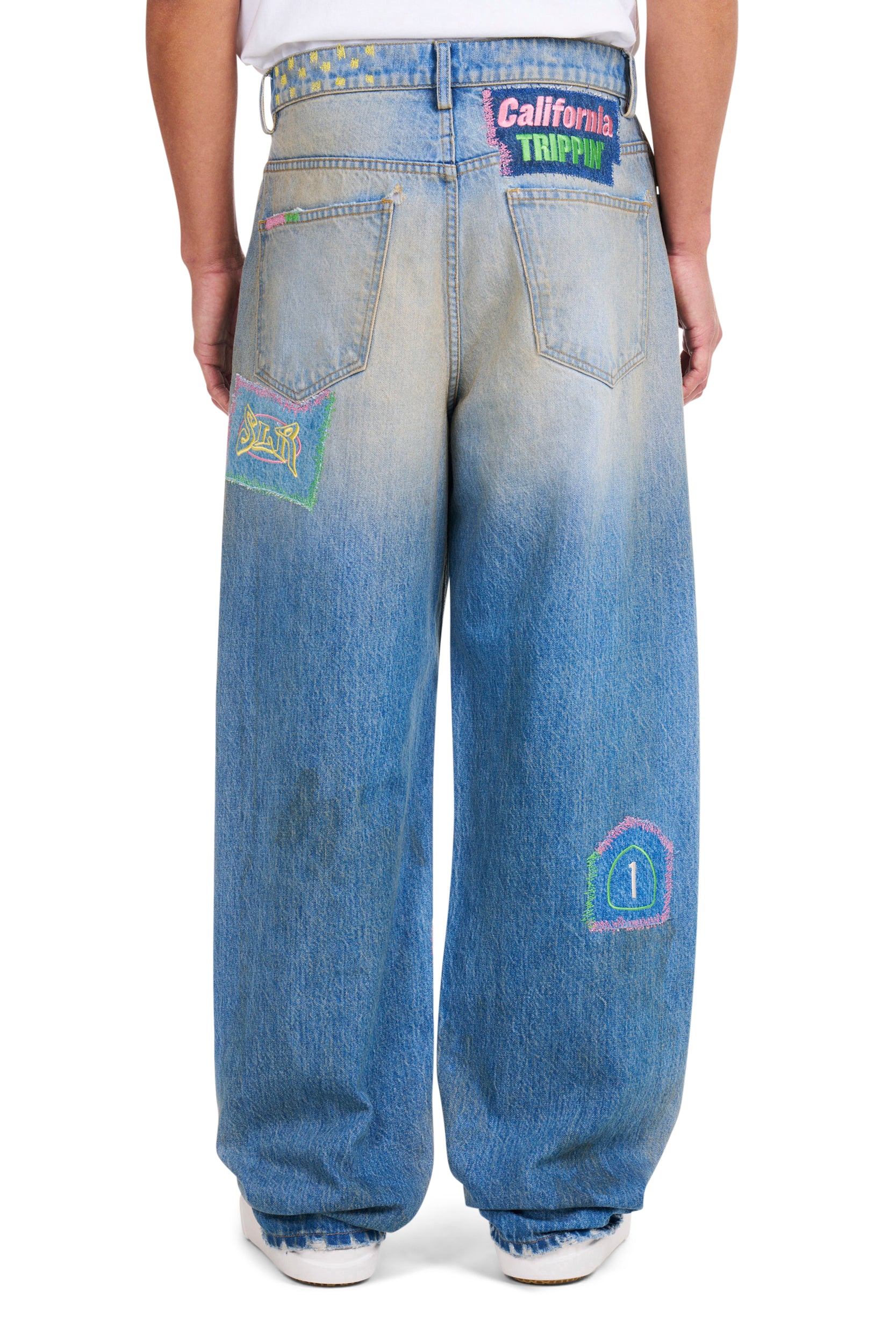 Moto Patch Jeans - Image 3