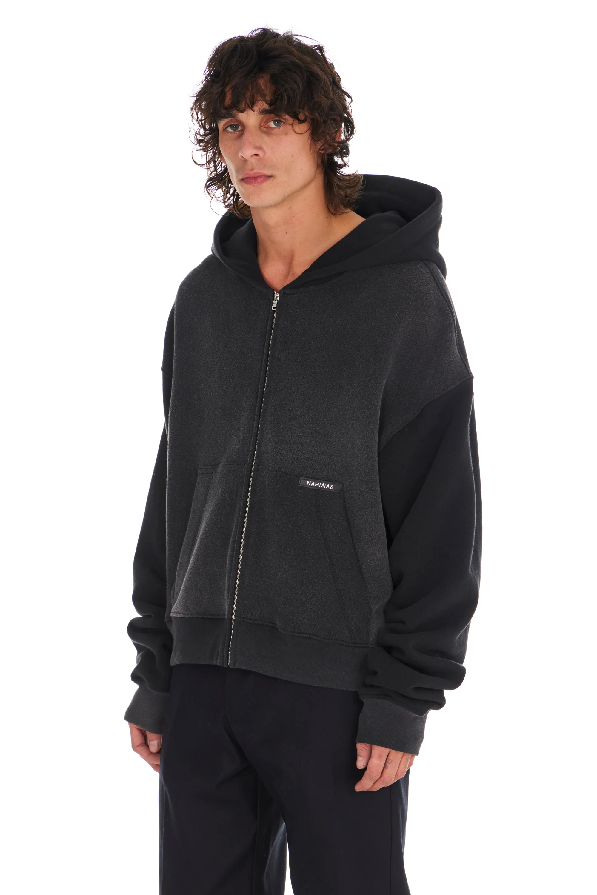 Nahmias Zip-Up Hoodie - Image 3