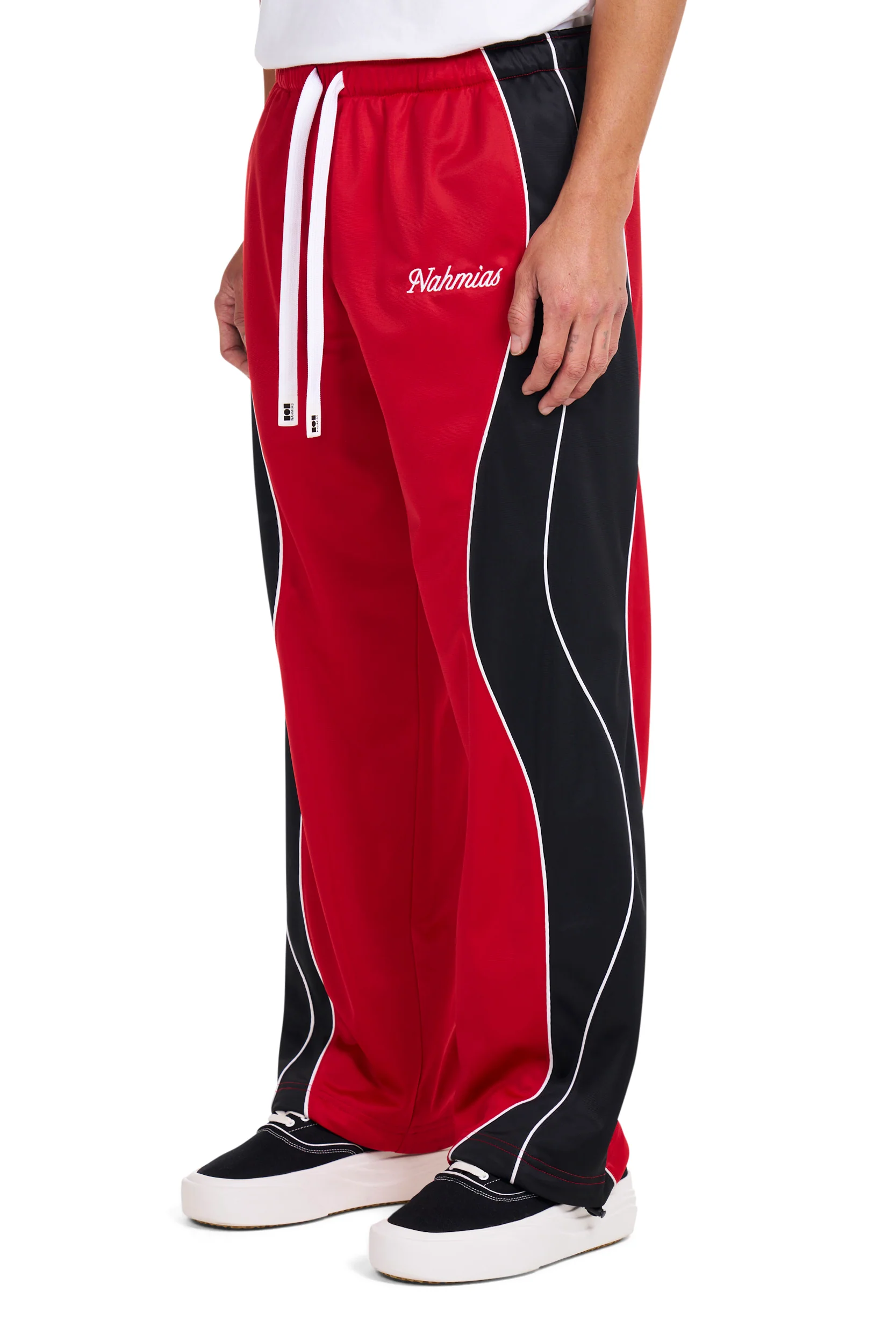 Ollie Track Pant in Cherry - Image 3