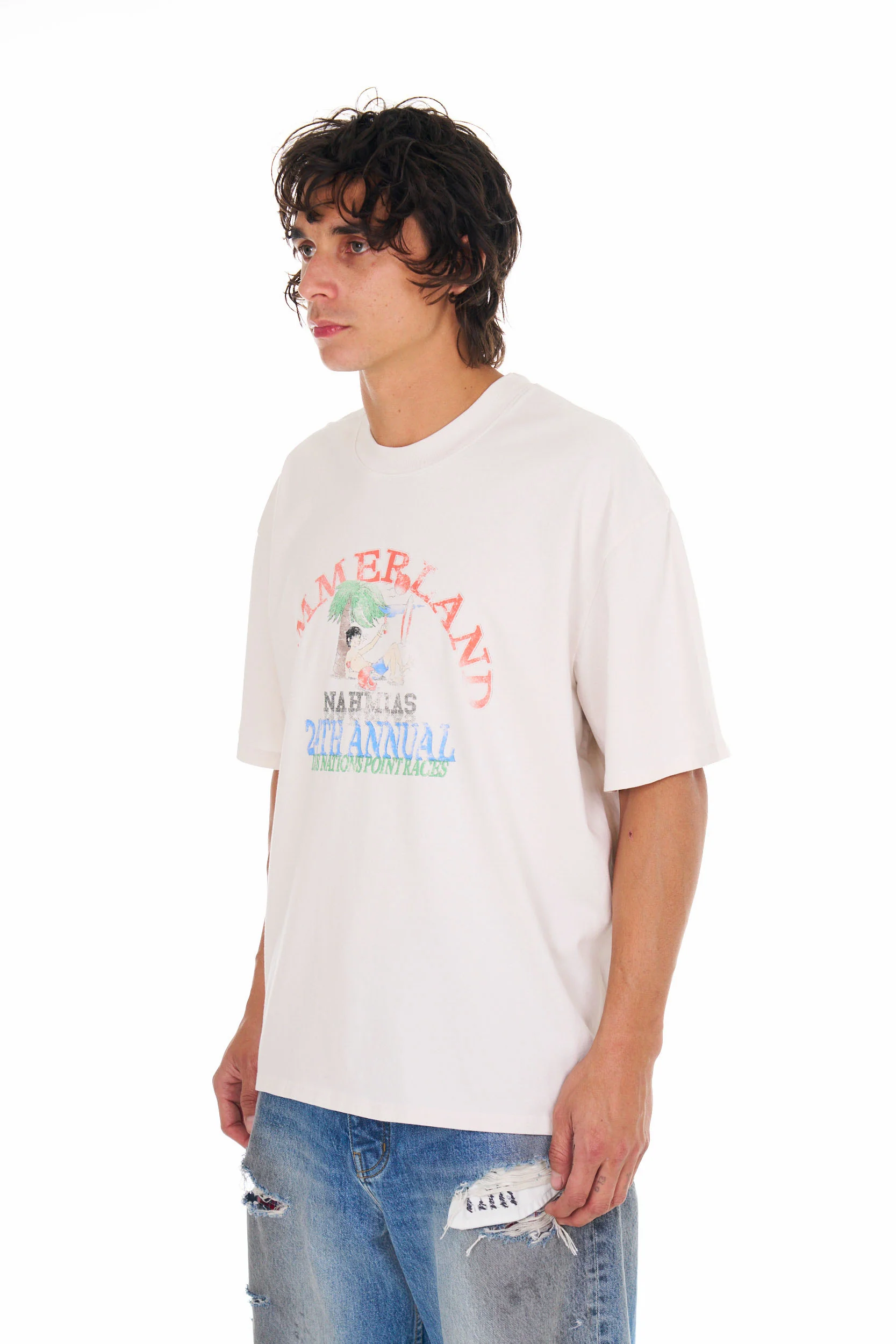 Point Dune Races Boxy T-shirt - Image 2