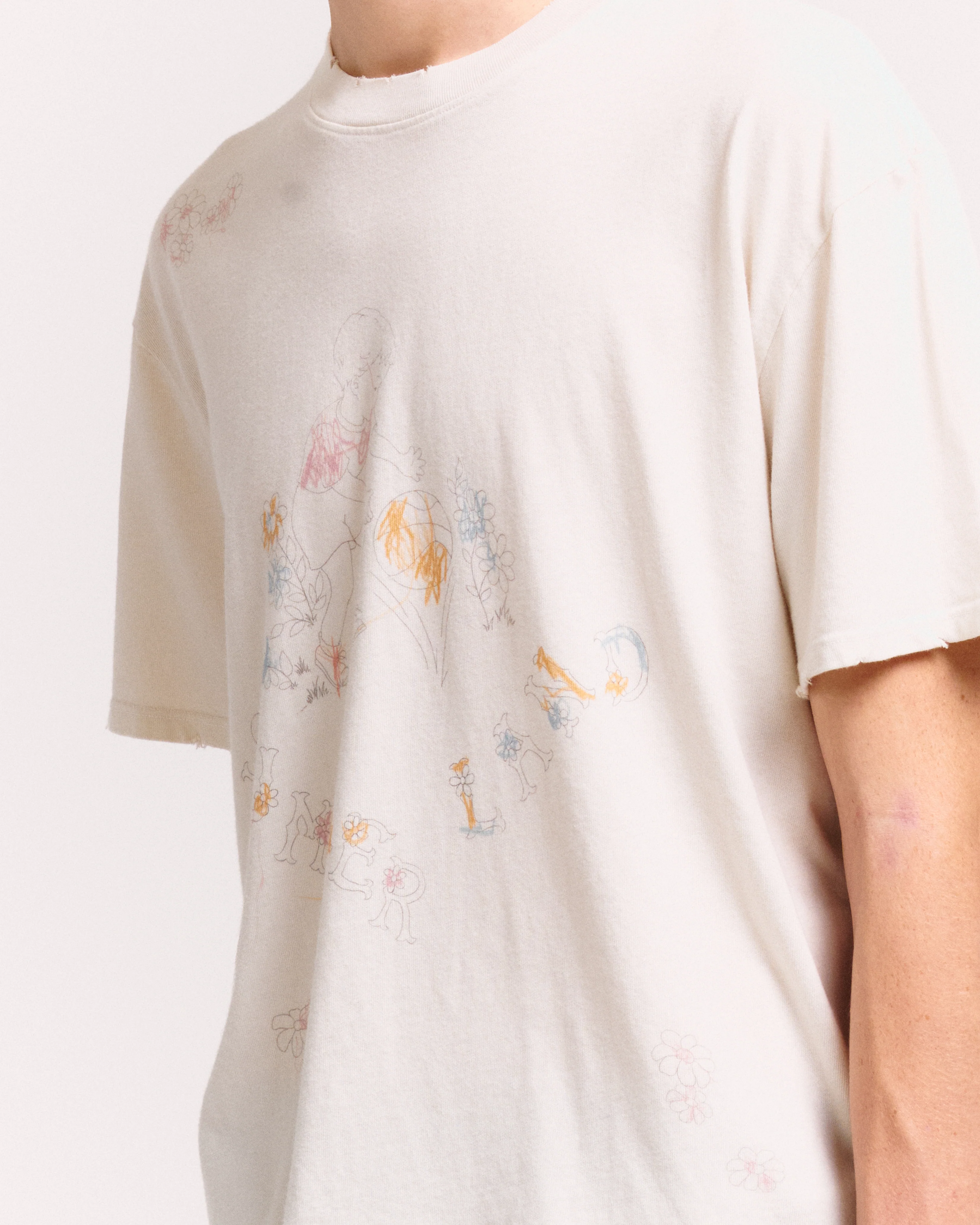 SCRIBBLE BOXY TEE - Image 7