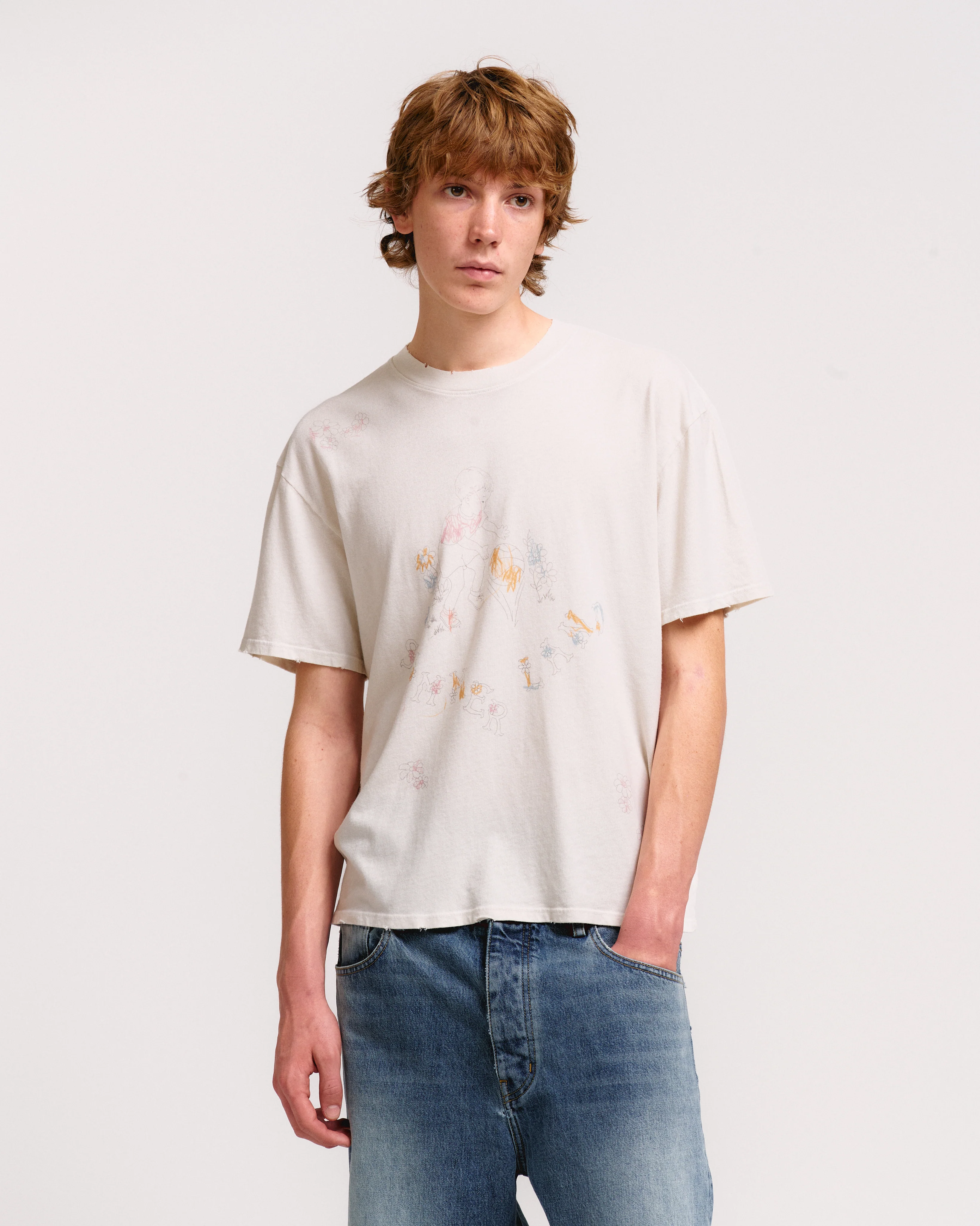 SCRIBBLE BOXY TEE - Image 9
