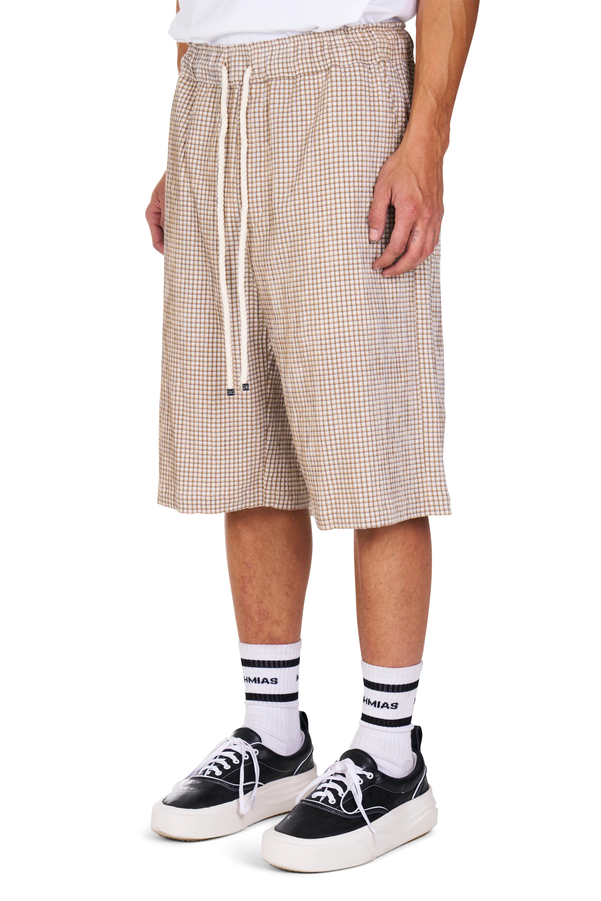 Summer Plaid Baggy Shorts - Image 2