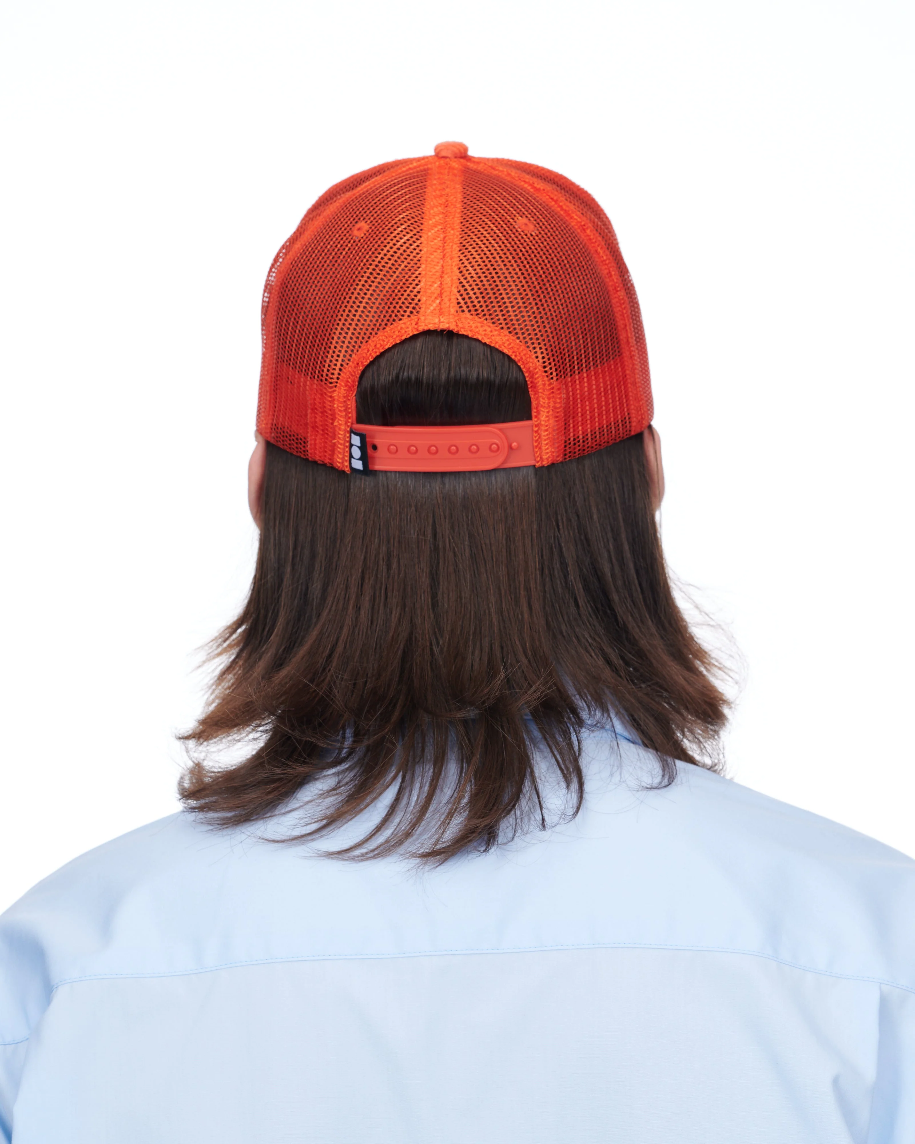 Summerland Corduroy Trucker Hat Orange - Image 3