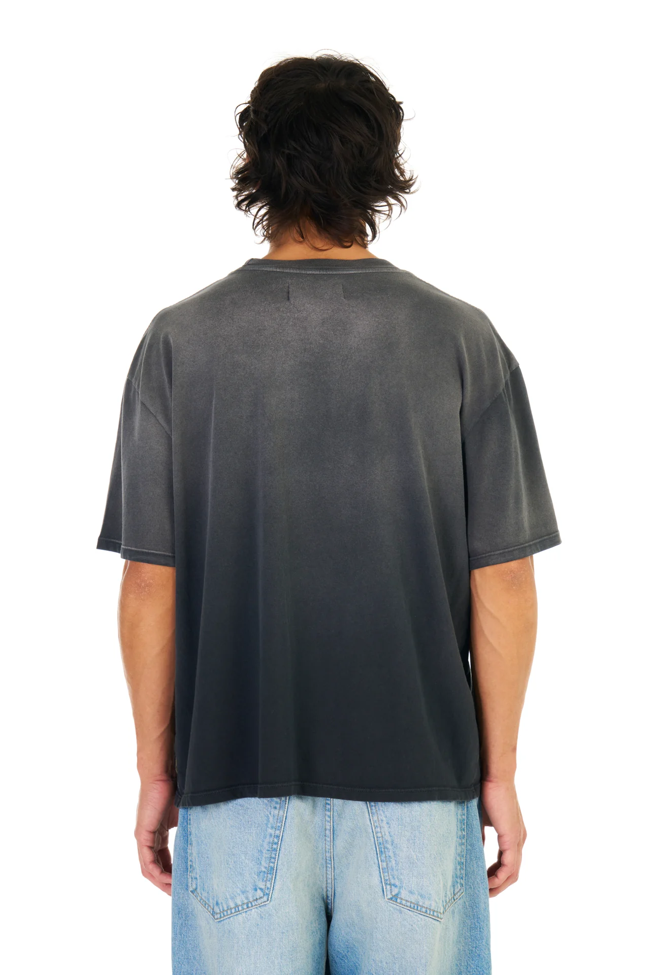 Terraestiva Boxy T-shirt Worn Black - Image 3