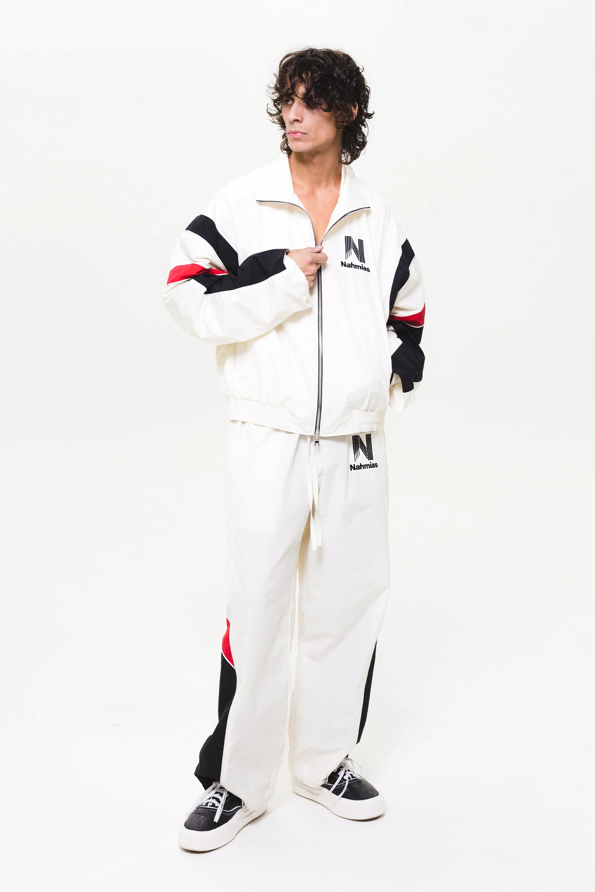Warm Up Jacket White - Image 6
