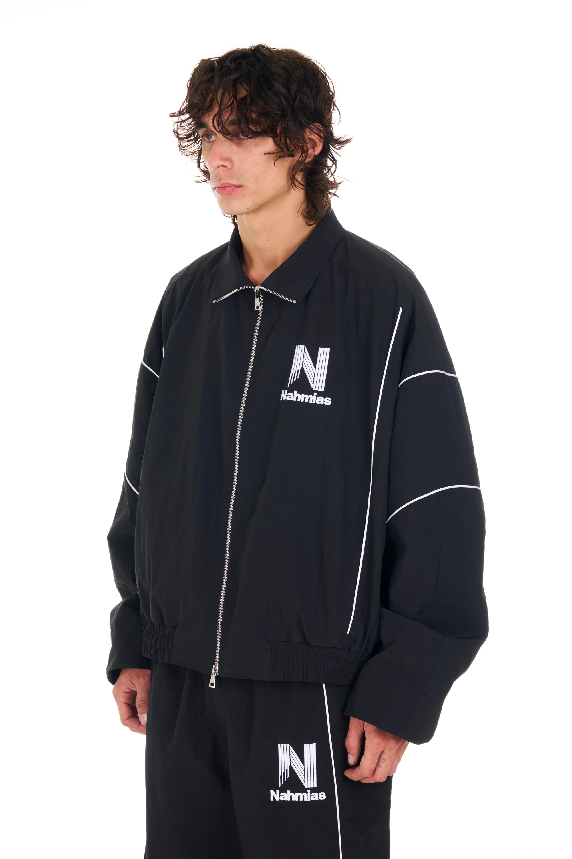 Warm Up Jacket Black - Image 3