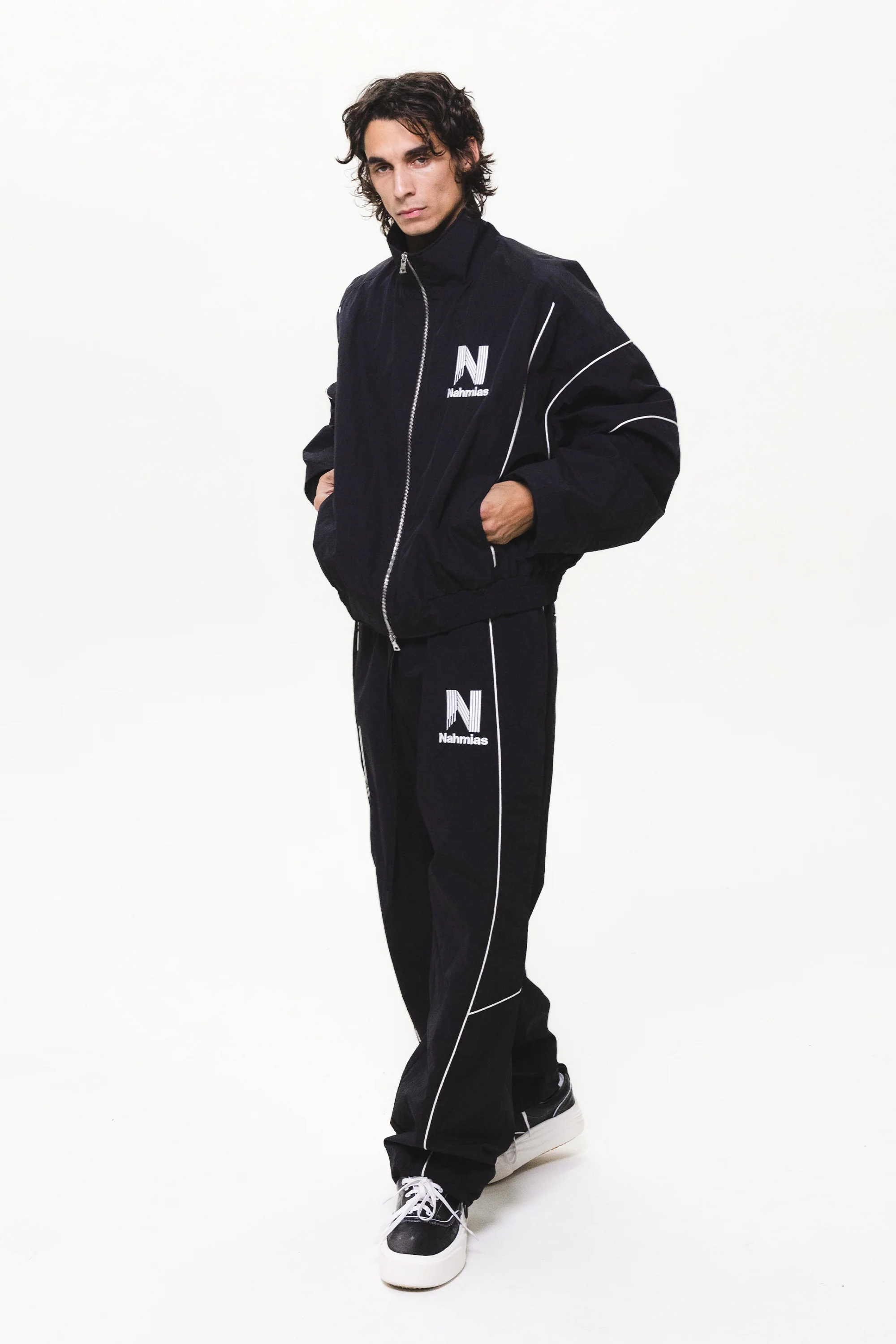 Warm Up Jacket Black - Image 6